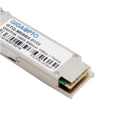 ماژول فرستنده و گیرنده نوری QSFP28 850 نانومتری MMF 100 متر برای Cisco QSFP-100G-SR4-I