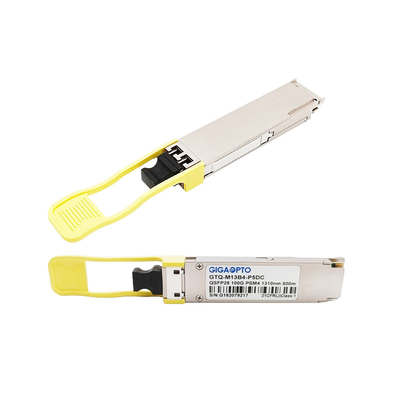 فرستنده و گیرنده نوری 1310 نانومتری QSFP28 500 متر SMF برای Cisco QSFP-100G-PSM4-S