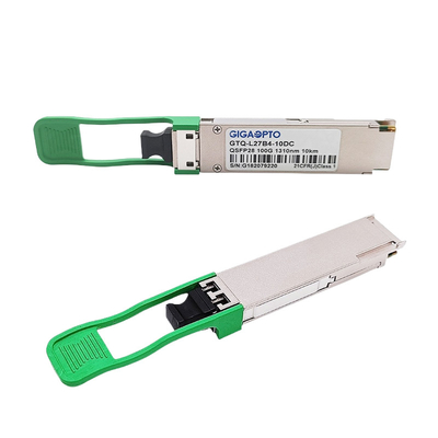 فرستنده گیرنده QSFP28 CWDM4 سیسکو سازگار SMF 10 کیلومتر برای QSFP-100G-4WDM-S