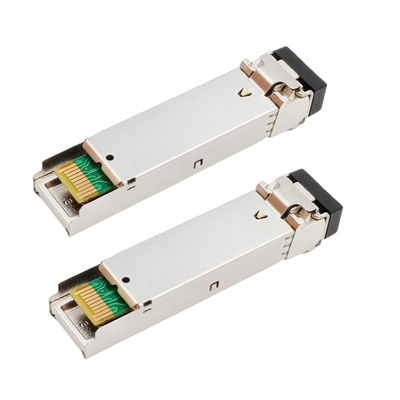 فرستنده گیرنده 1000BASE-BX SFP WDM Tx1310nm Rx1490nm 10km SMF LC برای HP JD098B