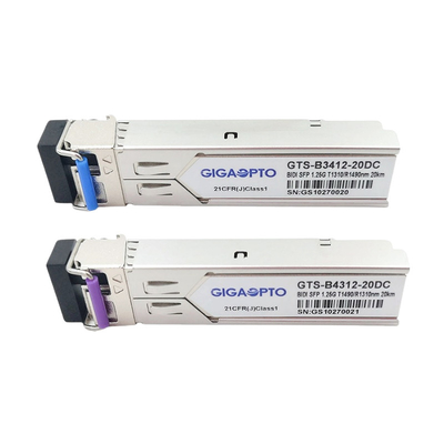 سازگار با فرستنده گیرنده SFP تک حالته HPE J9143B-20 BIDI