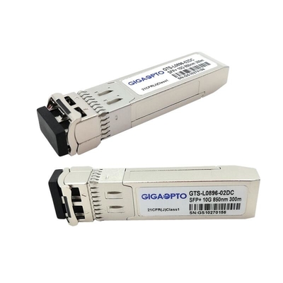 ماژول فرستنده گیرنده MMF 850 ​​نانومتری SFP 300 متر OM3 LC برای Juniper EX-SFP-10GE-SR