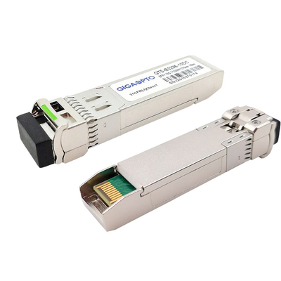 1 انتقال فیبر فرستنده و گیرنده تک حالته BIDI 10 کیلومتر برای Juniper EX-SFP-10GE-BX10-D
