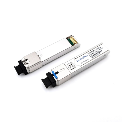 3.3V 20Km SFP Module Transceiver برای شبکه سازی انتقال داده با سرعت بالا اتصال طولانی
