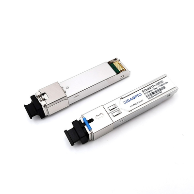 GPON SFP Transceiver تک حالت 2.488Gbps/1.244Gbps شبکه فیبر نوری 20Km