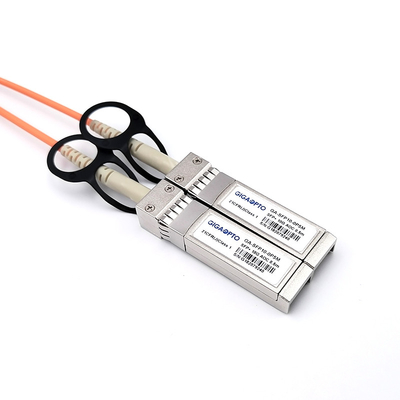3m OM2 850nm SFP Qsfp+ کابل نوری فعال چند حالت