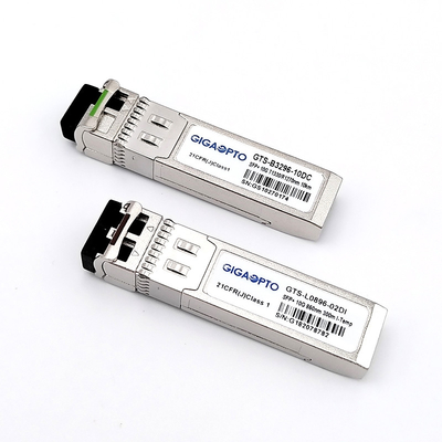 LC Connector SFP+ Transceiver Optical 1.5W دوگانه/ ساده