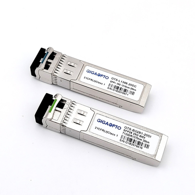 10G SFP+ گیرنده نوری با گیرنده PIN/APD 1.5W مصرف برق